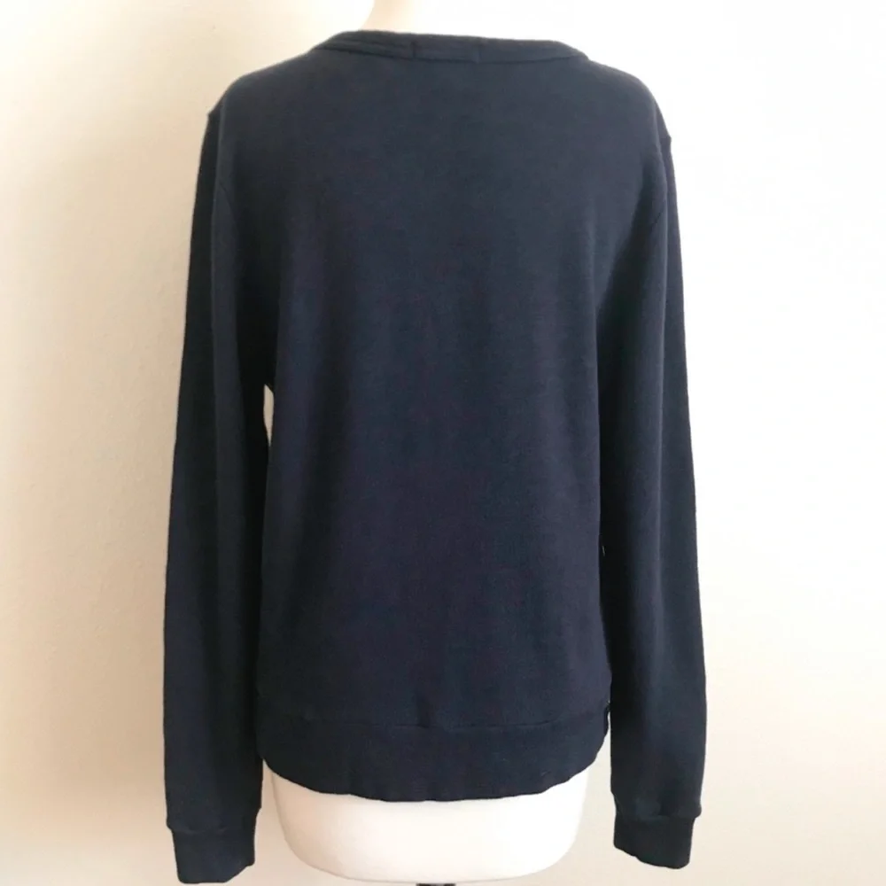 J. Crew Painted Stripe Sweatshirt